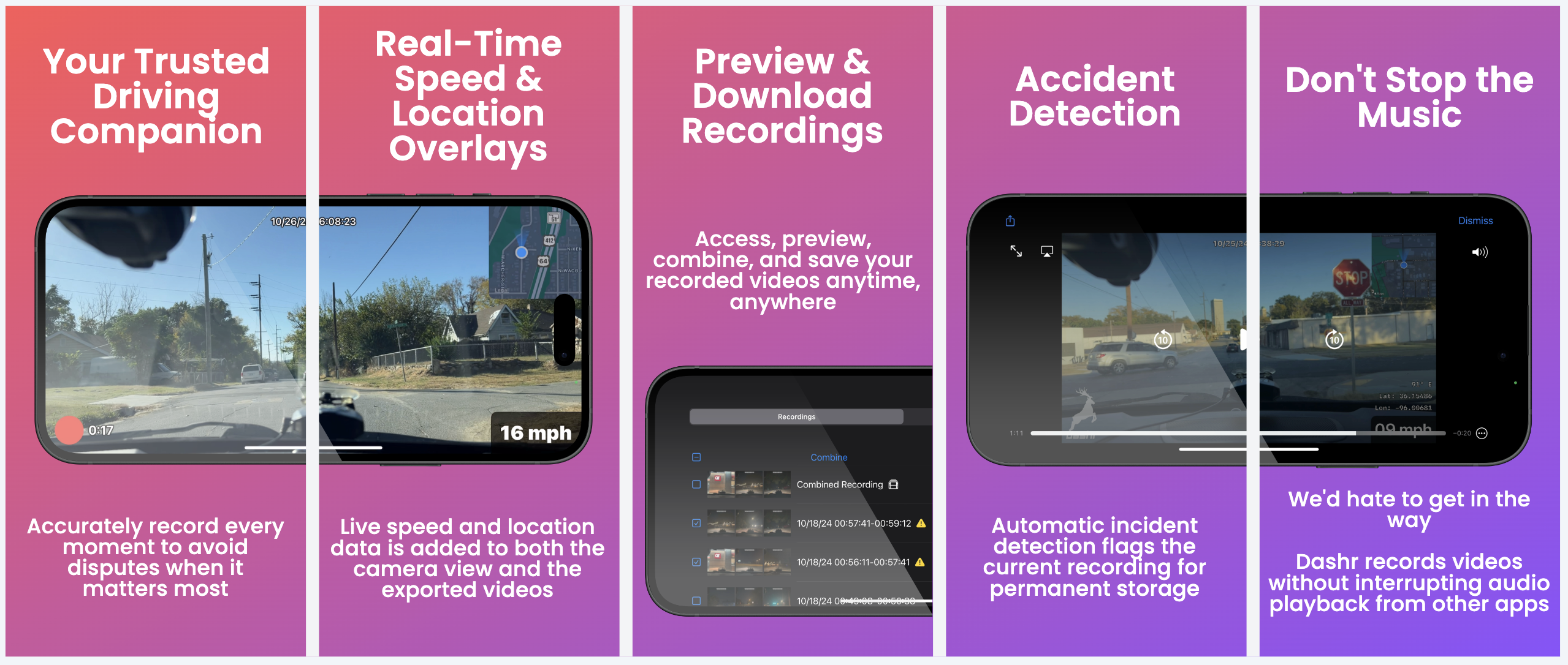 App Store screenshots
